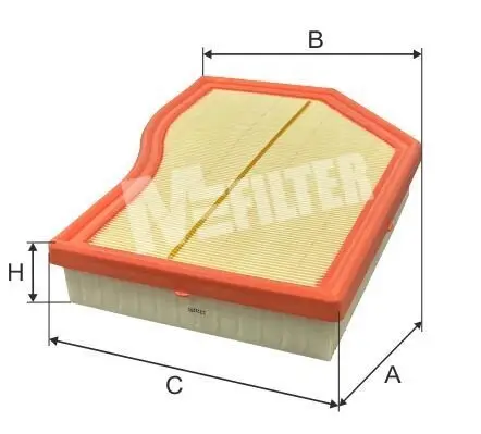 Luftfilter MFILTER K 7192 Bild Luftfilter MFILTER K 7192