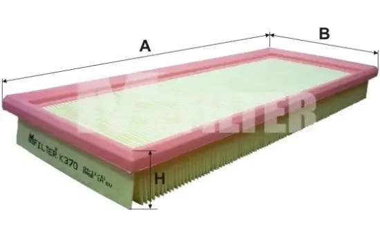 Luftfilter MFILTER K 370 Bild Luftfilter MFILTER K 370