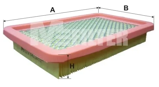 Luftfilter MFILTER K 412 Bild Luftfilter MFILTER K 412
