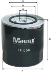 Ölfilter MFILTER TF 656 Bild Ölfilter MFILTER TF 656