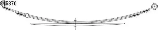 Federnpaket Hinterachse CS Germany 10.315.870.00 Bild Federnpaket Hinterachse CS Germany 10.315.870.00