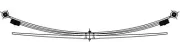 Federnpaket Hinterachse CS Germany 10.332.179.00