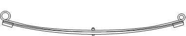 Federnpaket Hinterachse CS Germany 10.337.070.70