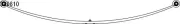 Federnpaket Hinterachse CS Germany 10.339.610.00