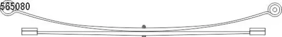 Federnpaket Hinterachse CS Germany 10.565.080.00 Bild Federnpaket Hinterachse CS Germany 10.565.080.00