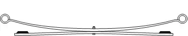 Federnpaket Hinterachse CS Germany 10.850.114.00