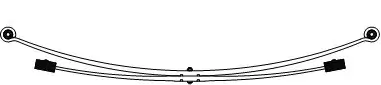 Federnpaket Hinterachse CS Germany 10.942.031.00