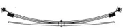 Federnpaket Hinterachse CS Germany 10.942.052.00
