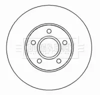 Bremsscheibe BORG & BECK BBD4451 Bild Bremsscheibe BORG & BECK BBD4451