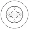Bremsscheibe Vorderachse BORG & BECK BBD4791