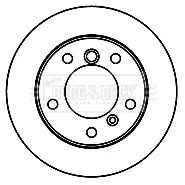 Bremsscheibe Hinterachse BORG & BECK BBD5751S Bild Bremsscheibe Hinterachse BORG & BECK BBD5751S