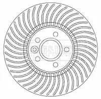 Bremsscheibe Vorderachse BORG & BECK BBD5800S Bild Bremsscheibe Vorderachse BORG & BECK BBD5800S