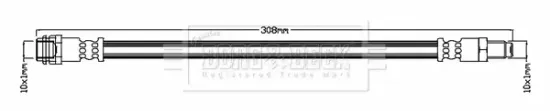 Bremsschlauch BORG & BECK BBH7324 Bild Bremsschlauch BORG & BECK BBH7324
