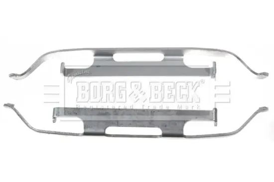 Zubehörsatz, Scheibenbremsbelag Vorderachse BORG & BECK BBK1231 Bild Zubehörsatz, Scheibenbremsbelag Vorderachse BORG & BECK BBK1231