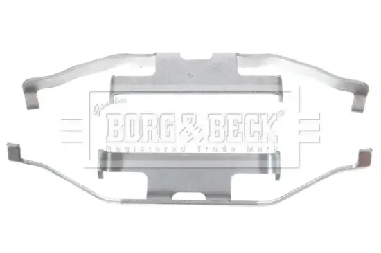 Zubehörsatz, Scheibenbremsbelag Hinterachse BORG & BECK BBK1336 Bild Zubehörsatz, Scheibenbremsbelag Hinterachse BORG & BECK BBK1336