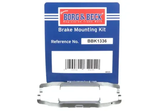 Zubehörsatz, Scheibenbremsbelag Hinterachse BORG & BECK BBK1336 Bild Zubehörsatz, Scheibenbremsbelag Hinterachse BORG & BECK BBK1336