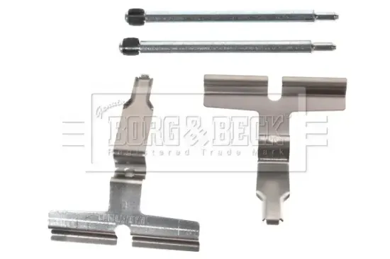 Zubehörsatz, Scheibenbremsbelag Hinterachse BORG & BECK BBK1366 Bild Zubehörsatz, Scheibenbremsbelag Hinterachse BORG & BECK BBK1366