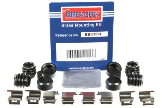 Zubehörsatz, Scheibenbremsbelag BORG & BECK BBK1594 Bild Zubehörsatz, Scheibenbremsbelag BORG & BECK BBK1594