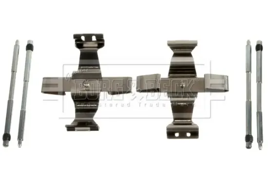 Zubehörsatz, Scheibenbremsbelag BORG & BECK BBK1709 Bild Zubehörsatz, Scheibenbremsbelag BORG & BECK BBK1709