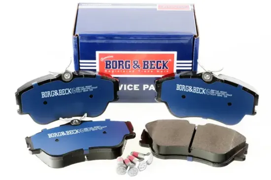 Bremsbelagsatz, Scheibenbremse BORG & BECK BBP1160 Bild Bremsbelagsatz, Scheibenbremse BORG & BECK BBP1160