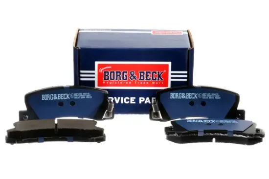 Bremsbelagsatz, Scheibenbremse Hinterachse BORG & BECK BBP1405 Bild Bremsbelagsatz, Scheibenbremse Hinterachse BORG & BECK BBP1405
