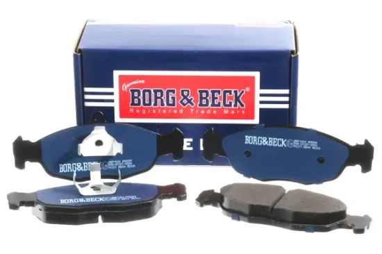 Bremsbelagsatz, Scheibenbremse BORG & BECK BBP1424 Bild Bremsbelagsatz, Scheibenbremse BORG & BECK BBP1424