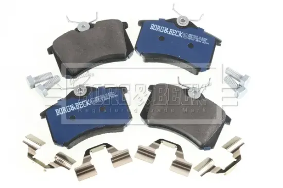 Bremsbelagsatz, Scheibenbremse BORG & BECK BBP1512 Bild Bremsbelagsatz, Scheibenbremse BORG & BECK BBP1512