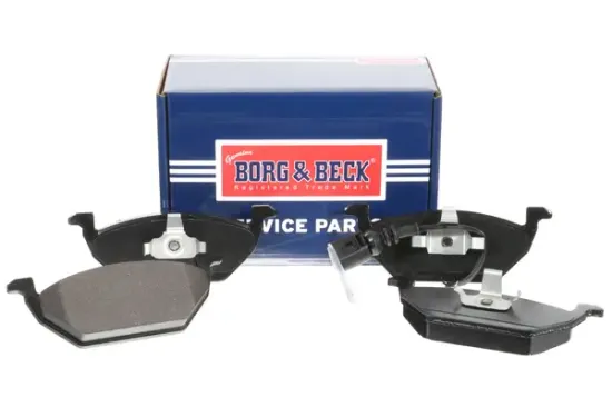 Bremsbelagsatz, Scheibenbremse BORG & BECK BBP1617 Bild Bremsbelagsatz, Scheibenbremse BORG & BECK BBP1617