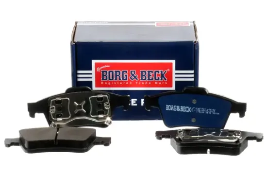 Bremsbelagsatz, Scheibenbremse Hinterachse BORG & BECK BBP1761 Bild Bremsbelagsatz, Scheibenbremse Hinterachse BORG & BECK BBP1761