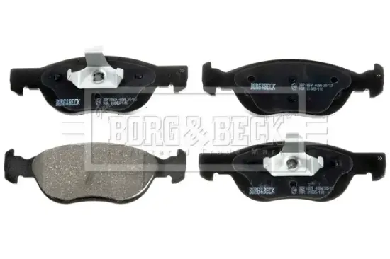 Bremsbelagsatz, Scheibenbremse Vorderachse BORG & BECK BBP1859 Bild Bremsbelagsatz, Scheibenbremse Vorderachse BORG & BECK BBP1859