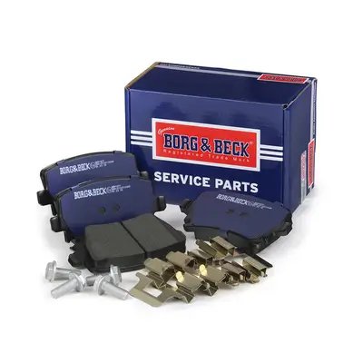 Bremsbelagsatz, Scheibenbremse BORG & BECK BBP1877 Bild Bremsbelagsatz, Scheibenbremse BORG & BECK BBP1877