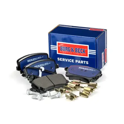 Bremsbelagsatz, Scheibenbremse Hinterachse BORG & BECK BBP1930 Bild Bremsbelagsatz, Scheibenbremse Hinterachse BORG & BECK BBP1930