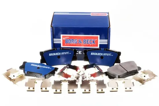 Bremsbelagsatz, Scheibenbremse Hinterachse BORG & BECK BBP1990 Bild Bremsbelagsatz, Scheibenbremse Hinterachse BORG & BECK BBP1990