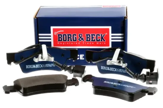 Bremsbelagsatz, Scheibenbremse Hinterachse BORG & BECK BBP2011 Bild Bremsbelagsatz, Scheibenbremse Hinterachse BORG & BECK BBP2011