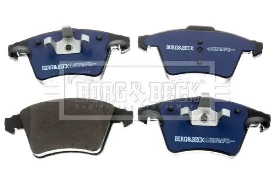 Bremsbelagsatz, Scheibenbremse Vorderachse BORG & BECK BBP2108 Bild Bremsbelagsatz, Scheibenbremse Vorderachse BORG & BECK BBP2108