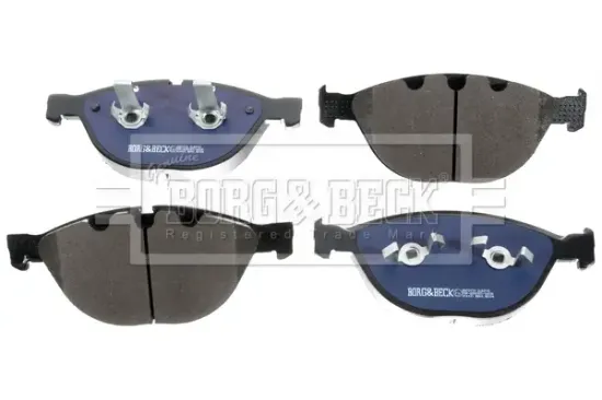 Bremsbelagsatz, Scheibenbremse Vorderachse BORG & BECK BBP2178 Bild Bremsbelagsatz, Scheibenbremse Vorderachse BORG & BECK BBP2178