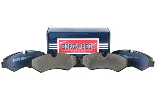 Bremsbelagsatz, Scheibenbremse Hinterachse BORG & BECK BBP2839 Bild Bremsbelagsatz, Scheibenbremse Hinterachse BORG & BECK BBP2839