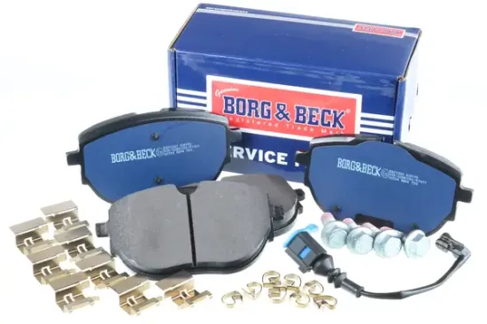 Bremsbelagsatz, Scheibenbremse BORG & BECK BBP2881 Bild Bremsbelagsatz, Scheibenbremse BORG & BECK BBP2881