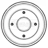 Bremstrommel Hinterachse BORG & BECK BBR7099