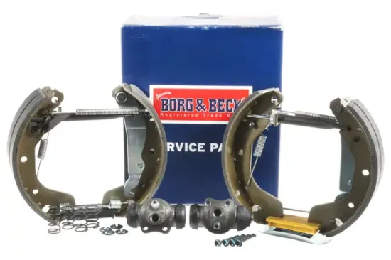 Bremsbackensatz Hinterachse BORG & BECK BBS1025K Bild Bremsbackensatz Hinterachse BORG & BECK BBS1025K