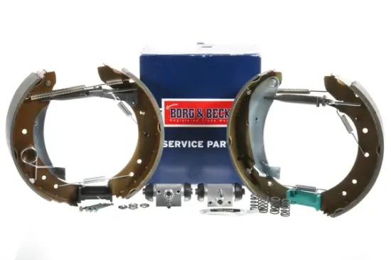 Bremsbackensatz Hinterachse BORG & BECK BBS1090K Bild Bremsbackensatz Hinterachse BORG & BECK BBS1090K