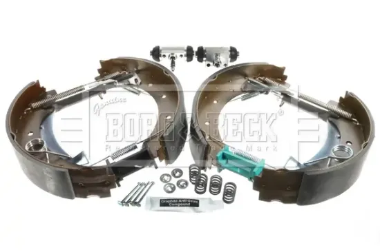 Bremsbackensatz Hinterachse BORG & BECK BBS1090K Bild Bremsbackensatz Hinterachse BORG & BECK BBS1090K