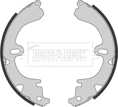 Bremsbackensatz BORG & BECK BBS6146 Bild Bremsbackensatz BORG & BECK BBS6146
