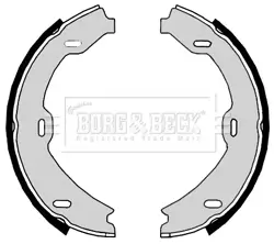 Bremsbackensatz, Feststellbremse Hinterachse links Hinterachse rechts BORG & BECK BBS6372 Bild Bremsbackensatz, Feststellbremse Hinterachse links Hinterachse rechts BORG & BECK BBS6372