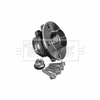 Radlagersatz Vorderachse BORG & BECK BWK1472 Bild Radlagersatz Vorderachse BORG & BECK BWK1472