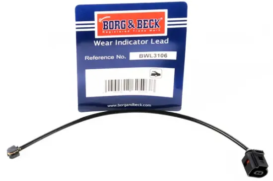 Warnkontakt, Bremsbelagverschleiß BORG & BECK BWL3106 Bild Warnkontakt, Bremsbelagverschleiß BORG & BECK BWL3106