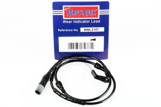 Warnkontakt, Bremsbelagverschleiß Vorderachse BORG & BECK BWL3157 Bild Warnkontakt, Bremsbelagverschleiß Vorderachse BORG & BECK BWL3157