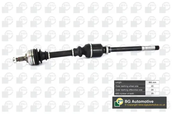Antriebswelle Vorderachse rechts BGA DS1409RA Bild Antriebswelle Vorderachse rechts BGA DS1409RA