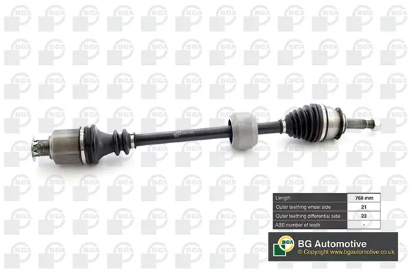 Antriebswelle Vorderachse rechts BGA DS1500R