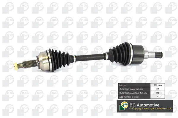Antriebswelle Vorderachse links BGA DS2303L